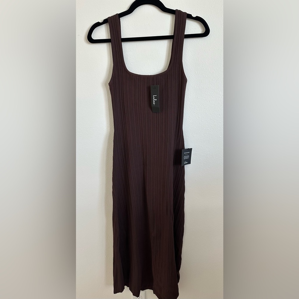Lulu's Brown Cocktail Dress